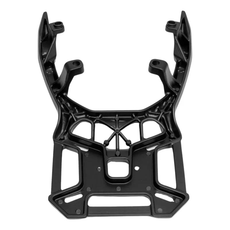 Suporte bagageiro para baú Honda ADV 150 em liga de alumínio vista frontal superior