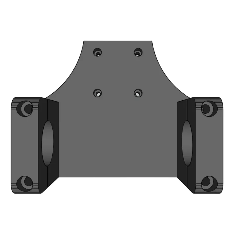 Suporte de guidão Barra V2 para CarPlay instalado na moto Honda ADV 150