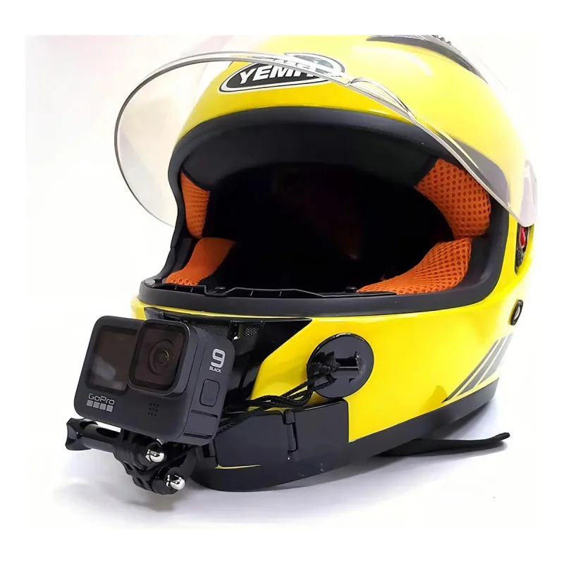 Suporte Tuyu Adesivo 3m Para Capacete Camera De Acao Ty70