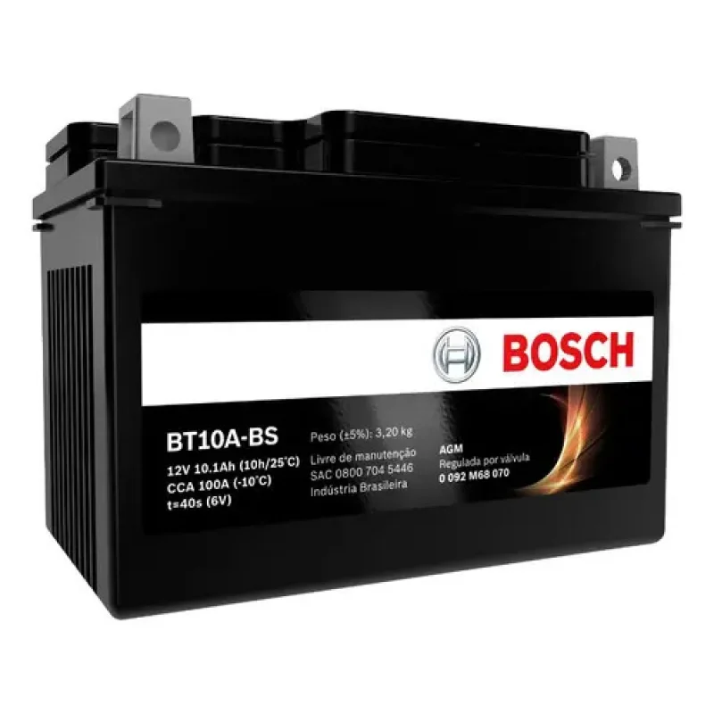 Bateria Bosch Bt10a Bs 12v 10ah Para X Adv 750