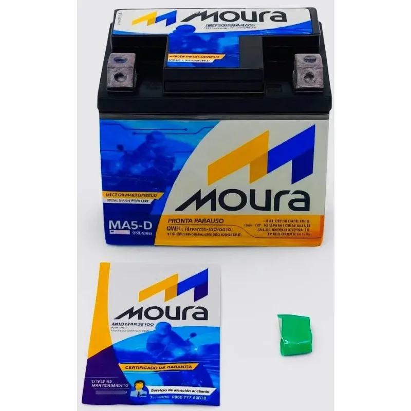 Bateria Moto Ma5 D 12v 5ah Agm