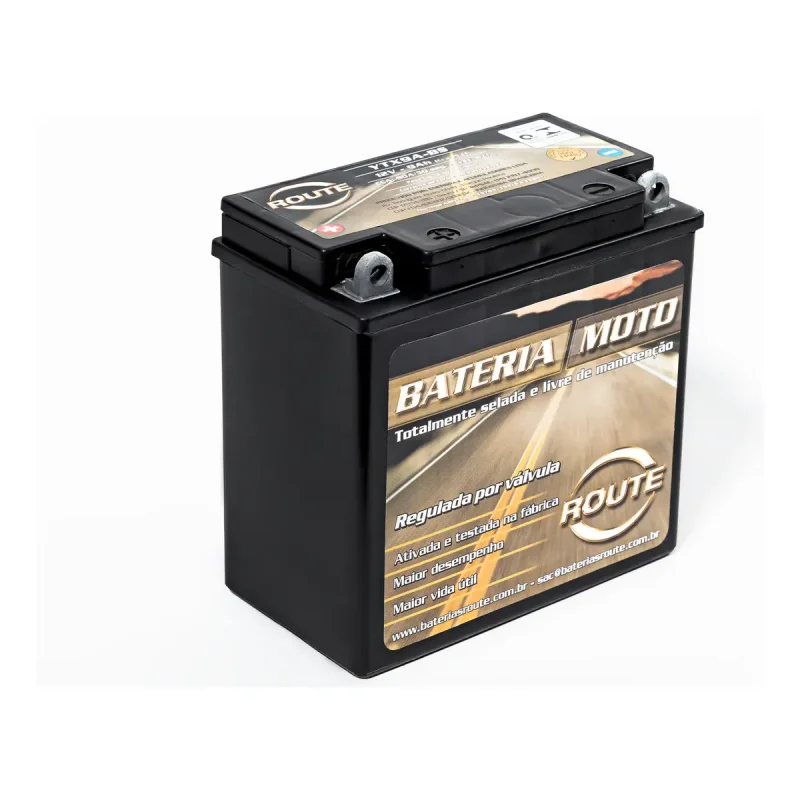 Bateria Para Moto Route Ytx9a Bs 12v 9ah Agm Selada