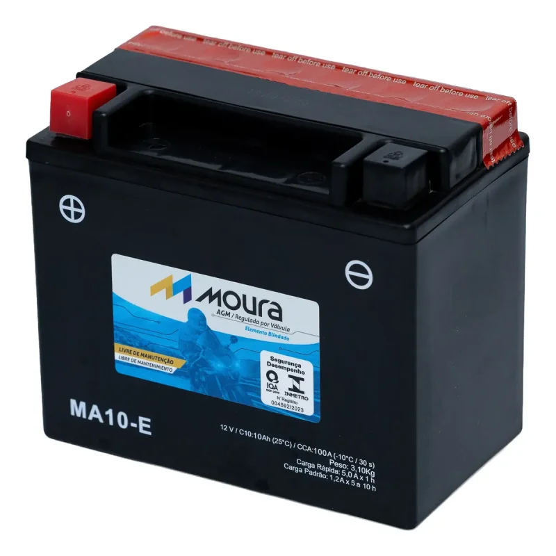 Bateria Selada Moura Dafra Citycom 300i Ytx12 Bs