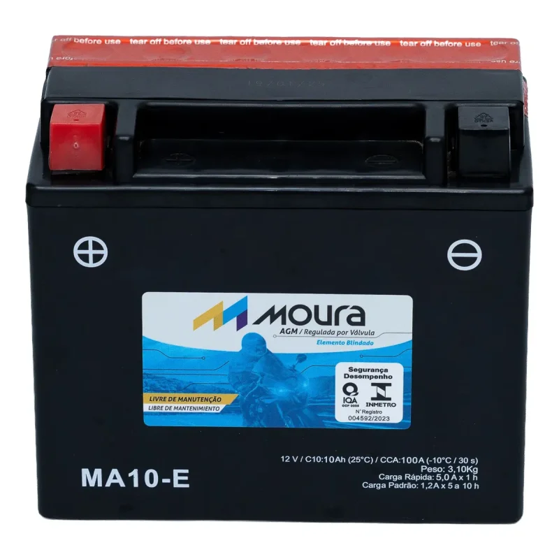 Bateria Selada Moura Dafra Citycom 300i Ytx12 Bs