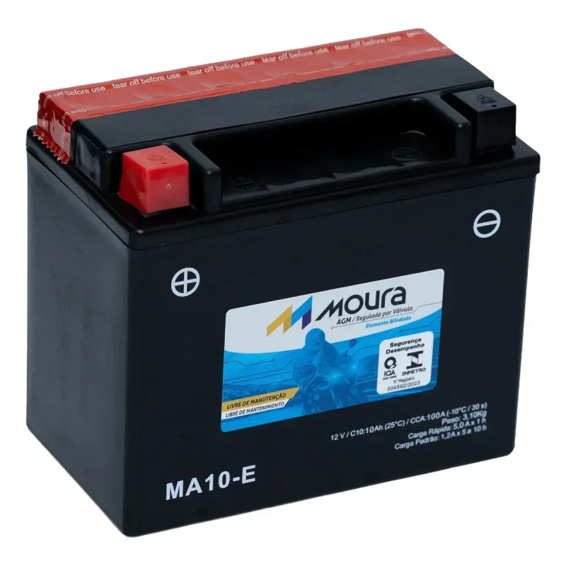 Bateria Selada Moura Dafra Citycom 300i / YTX12-BS