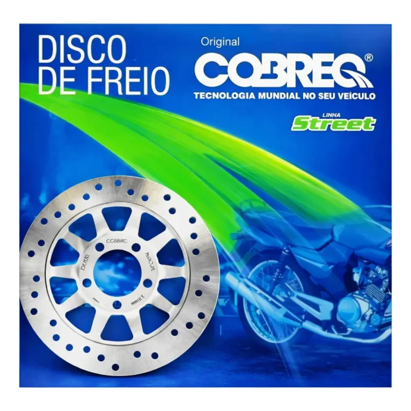 Disco De Freio Dianteiro Cobreq Yamaha Neo 125 2016 A 2024