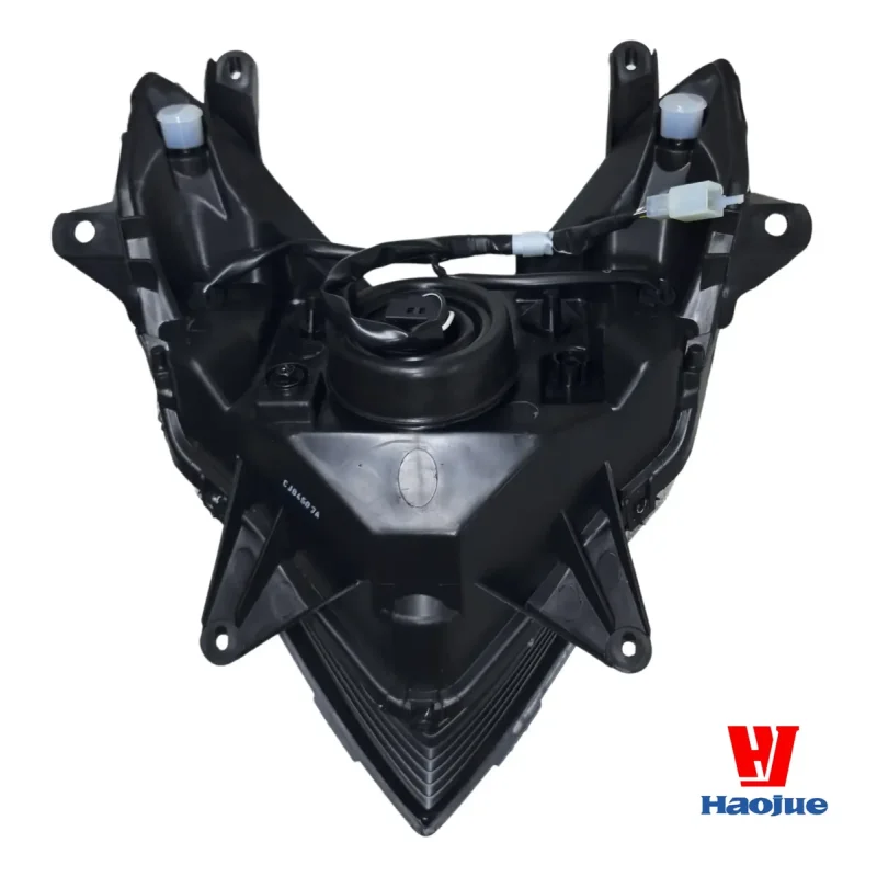 Farol Globo Tico Completo Original Haojue Lindy 125 Preto