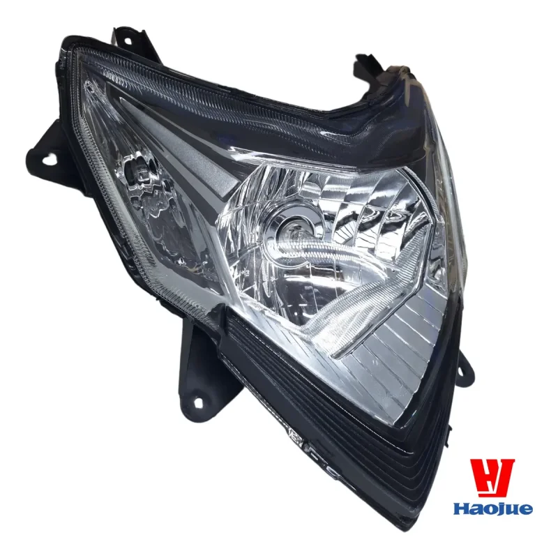Farol Globo Tico Completo Original Haojue Lindy 125 Preto