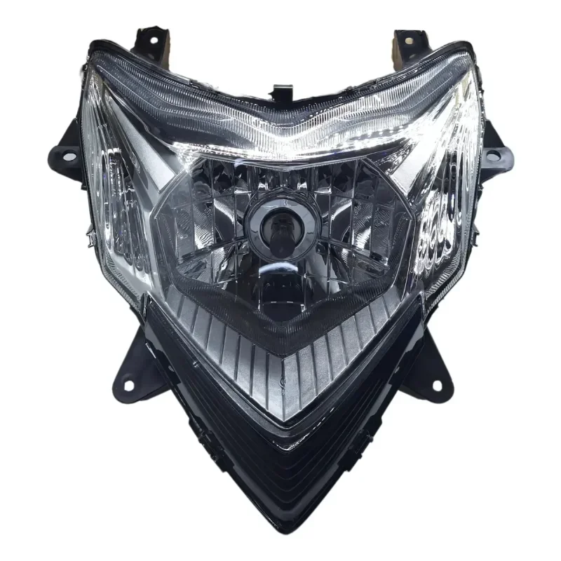 Farol Globo Ótico Completo Original Haojue Lindy 125 Preto