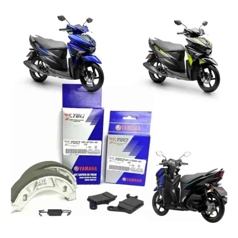 Kit Pastilha E Lona De Freio Yamaha Neo 125 Y Teq