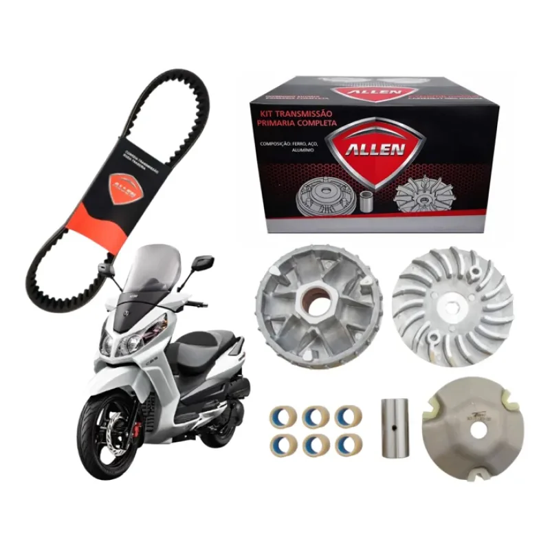 Kit Polia Primaria Completa Com Correia Dafra Citycom 300i