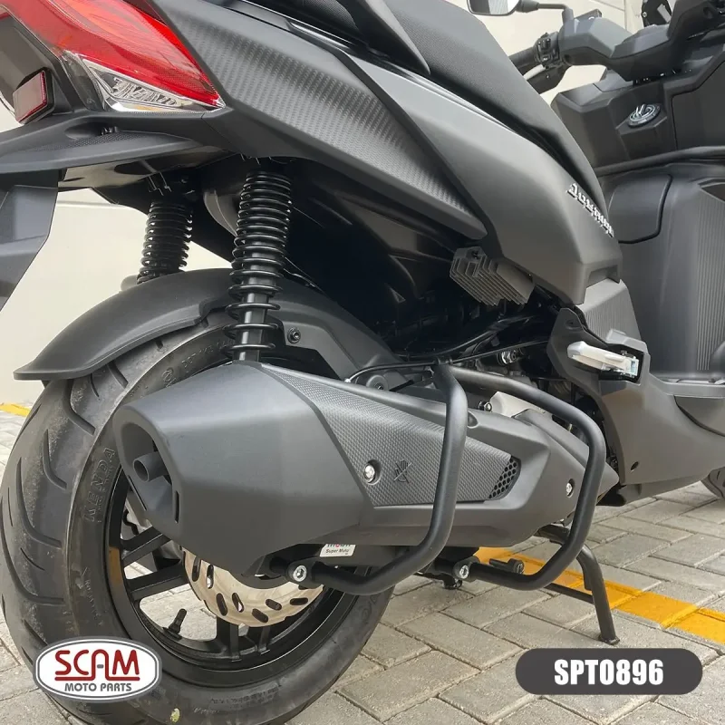 Kit Protetor Carenagem Cvt Escapamento Mao Dafra Joyride 300 Scam