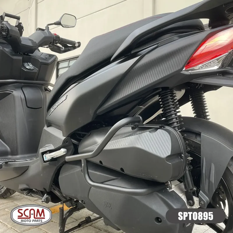 Kit Protetor Carenagem Cvt Escapamento Mao Dafra Joyride 300 Scam