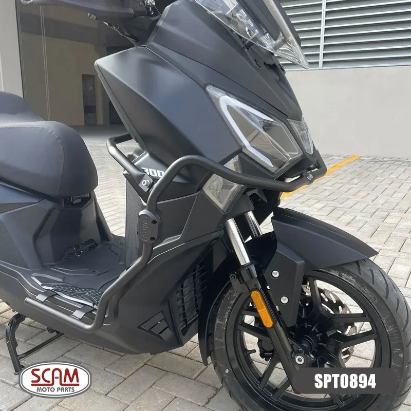 Kit Protetor Carenagem Cvt Escapamento Mao Dafra Joyride 300 Scam