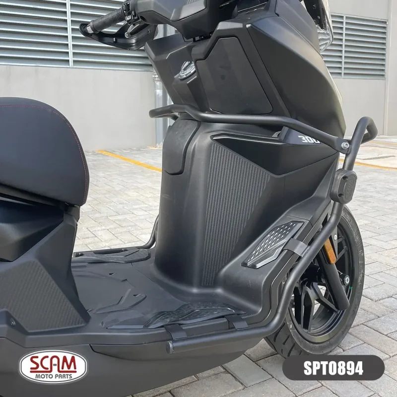 Kit Protetor Carenagem Cvt Escapamento Mao Dafra Joyride 300 Scam