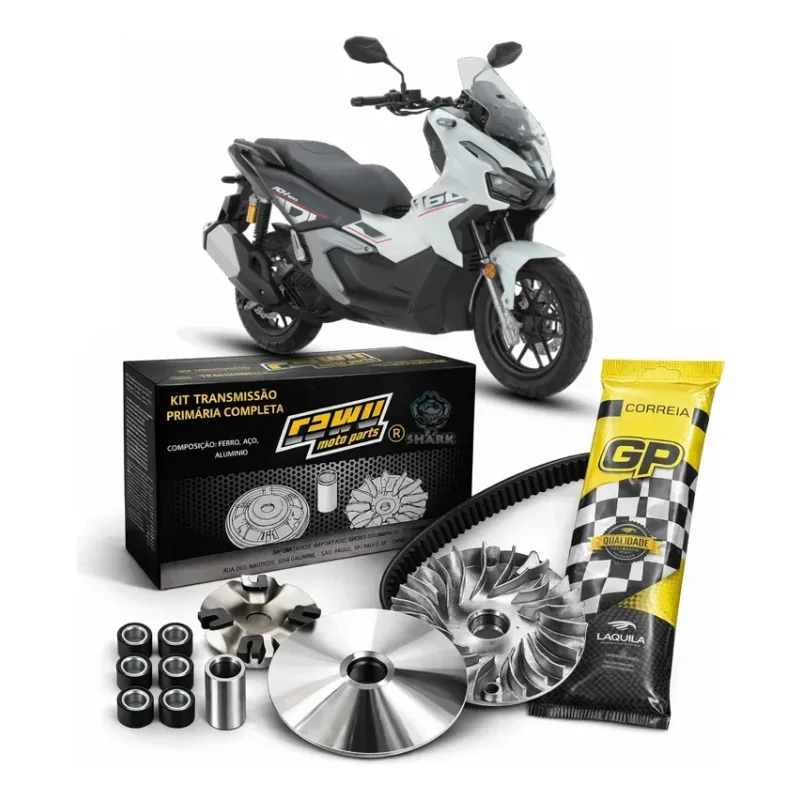 Kit Transmissão Correia e Polia Primária GP7 Honda ADV 160 e PCX 160