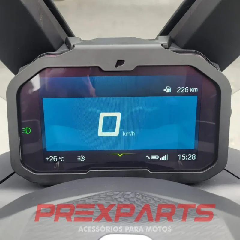 Moldura Protetora Antifurto Para Painel Tft Bmw C400x Prexparts