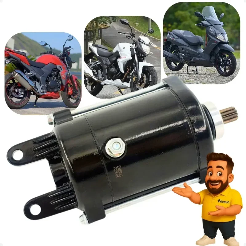 Motor de Partida Dafra Next 250 300 Citycom 300i