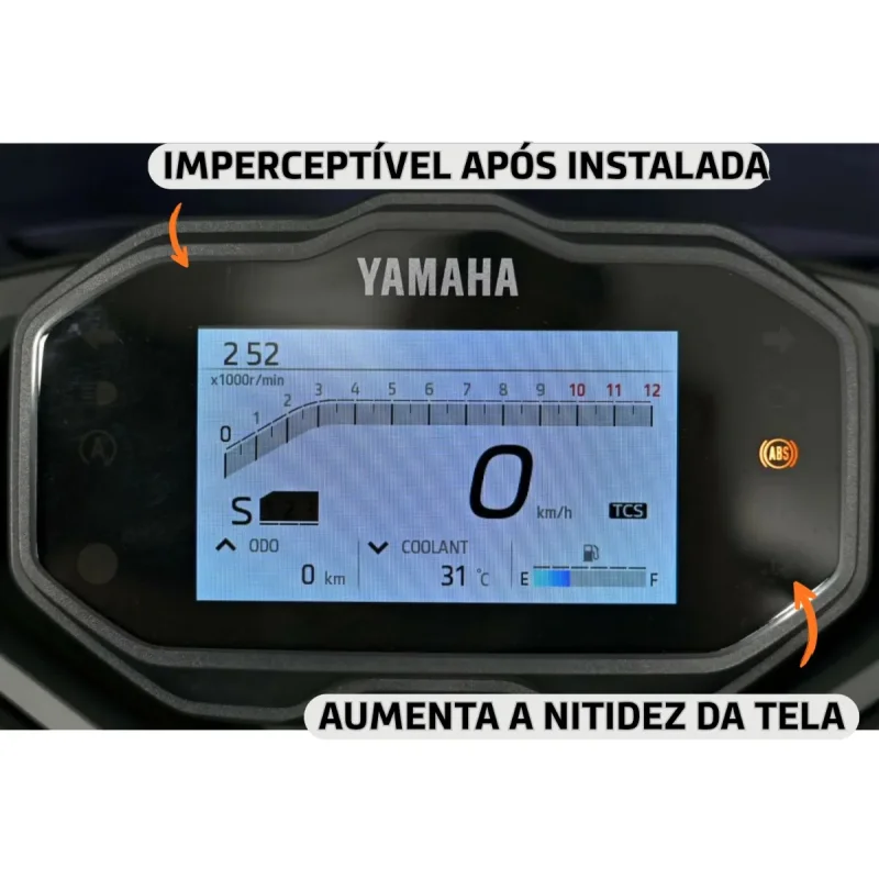Pelicula De Painel Yamaha Aerox 160 2026 Totalshield