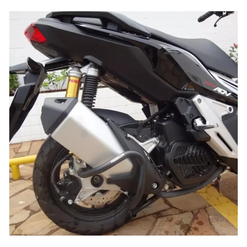 Protetor De Escapamento Aco Carbono Pcx 150 160 Adv 150