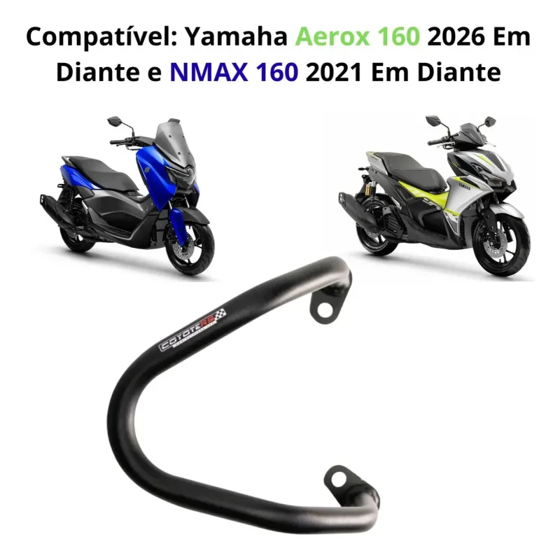 Protetor De Escapamento Coyote Aerox 160 E Nmax 160