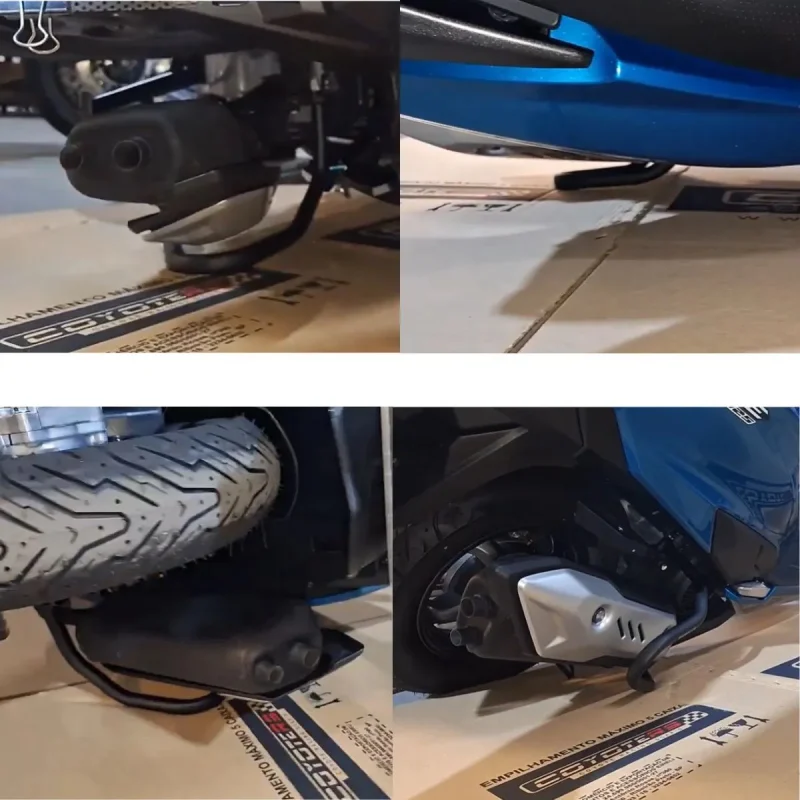 Protetor De Escapamento Coyote Honda Elite 125 2025