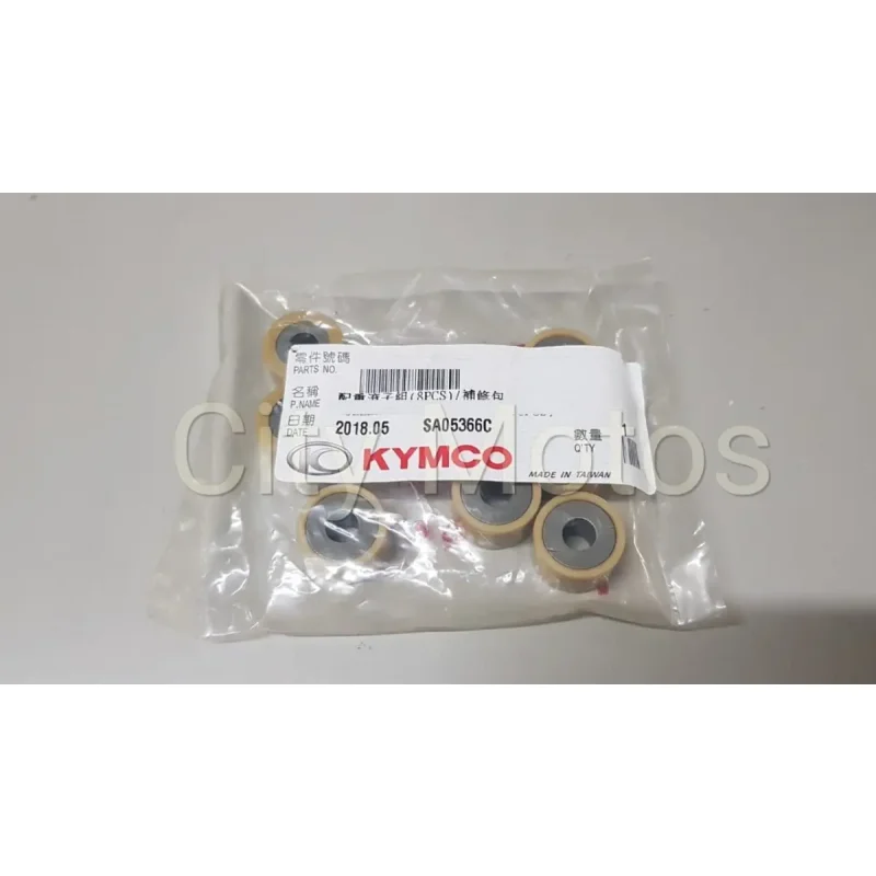Roletes Contrapeso Embreagem Kymco Downtown 300 Original