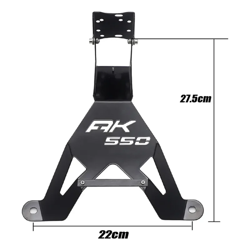 Suporte De Navegacao Movel Para Kymco Ak550 Frontal Em Metal