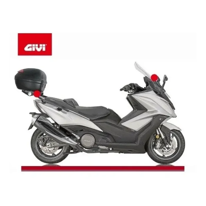 Suporte Para Bau Traseiro Givi Com Base Para Kymco Ak 550
