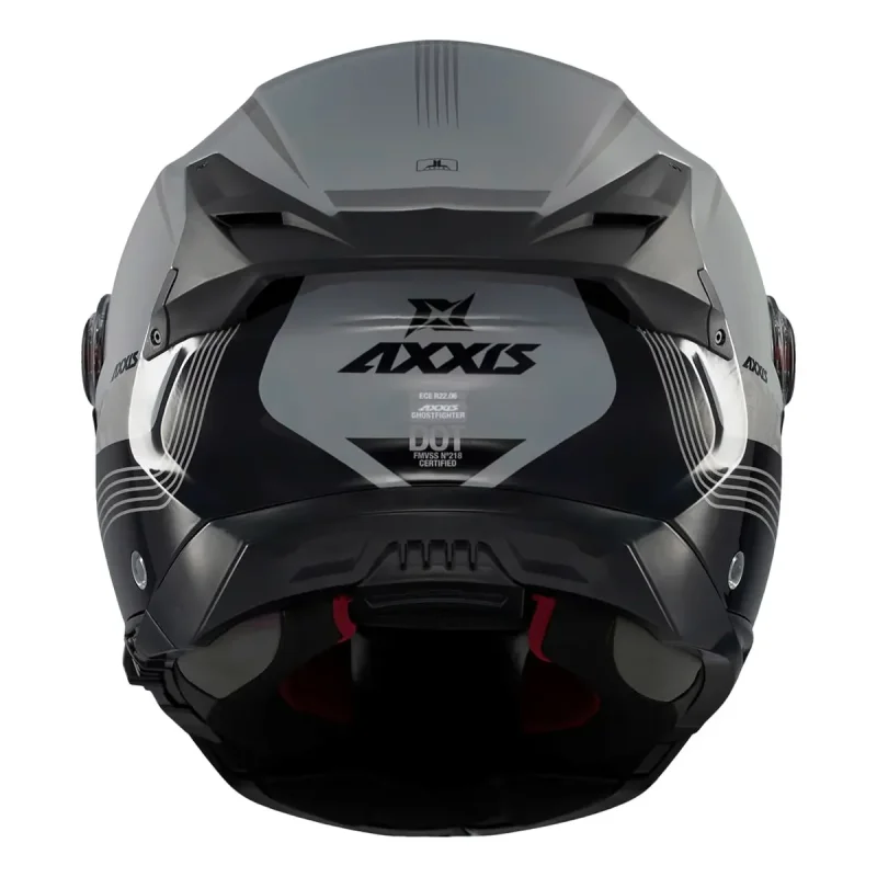 Capacete Modular Axxis Ghostfighter Sv Bitone C2 Cinza