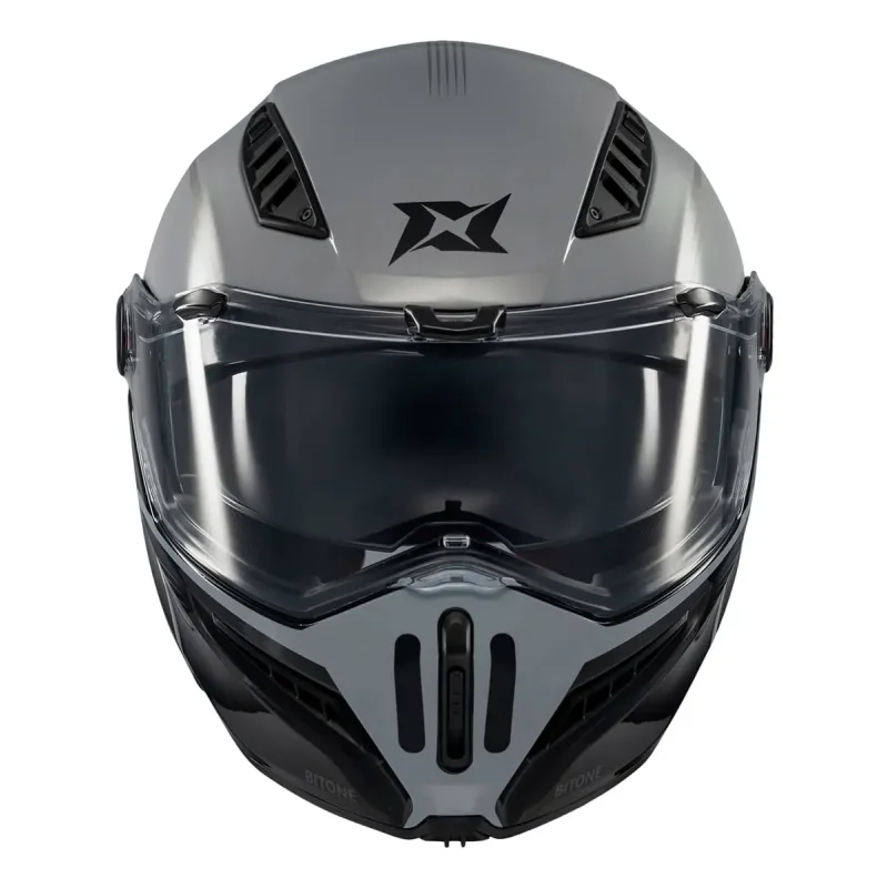 Capacete Modular Axxis Ghostfighter Sv Bitone C2 Cinza