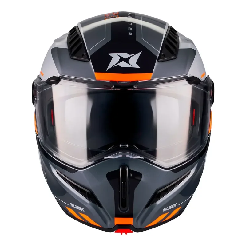 Capacete Modular Axxis Ghostfighter Sv Sleek Viseira Solar