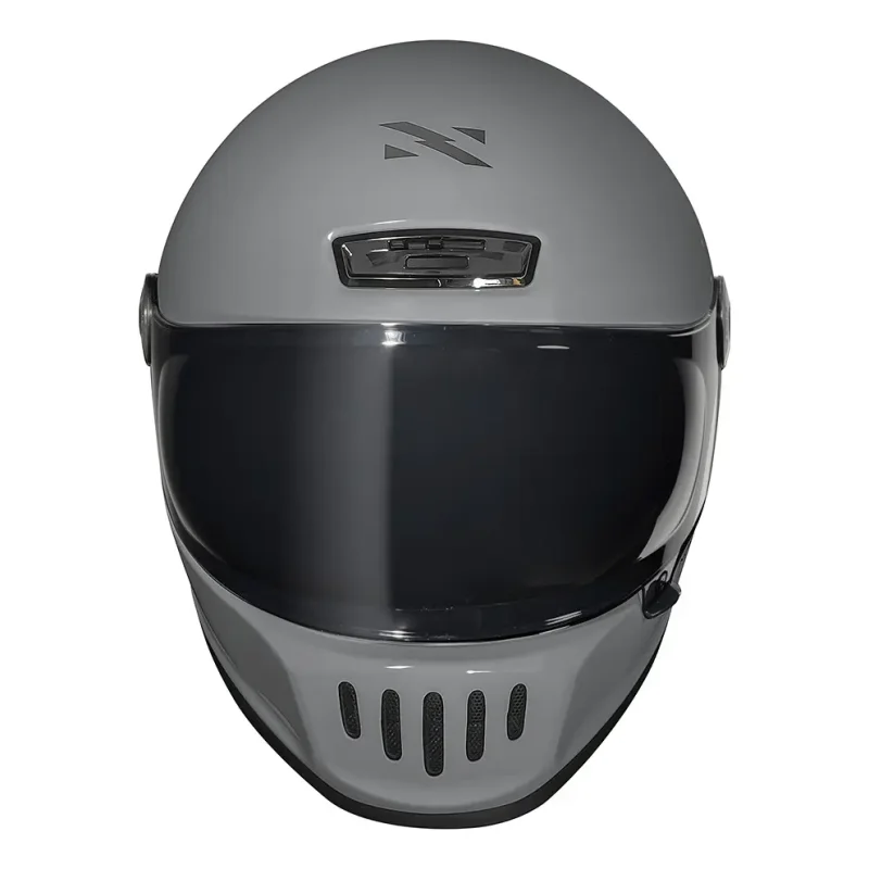 Capacete Norisk V8 Nardo Grey Fibra De Vidro 2 Viseiras